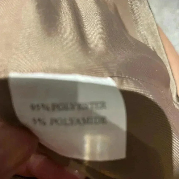 Abyss by Abby Bodycon Dress Taupe Size Medium - Picture 5 of 5